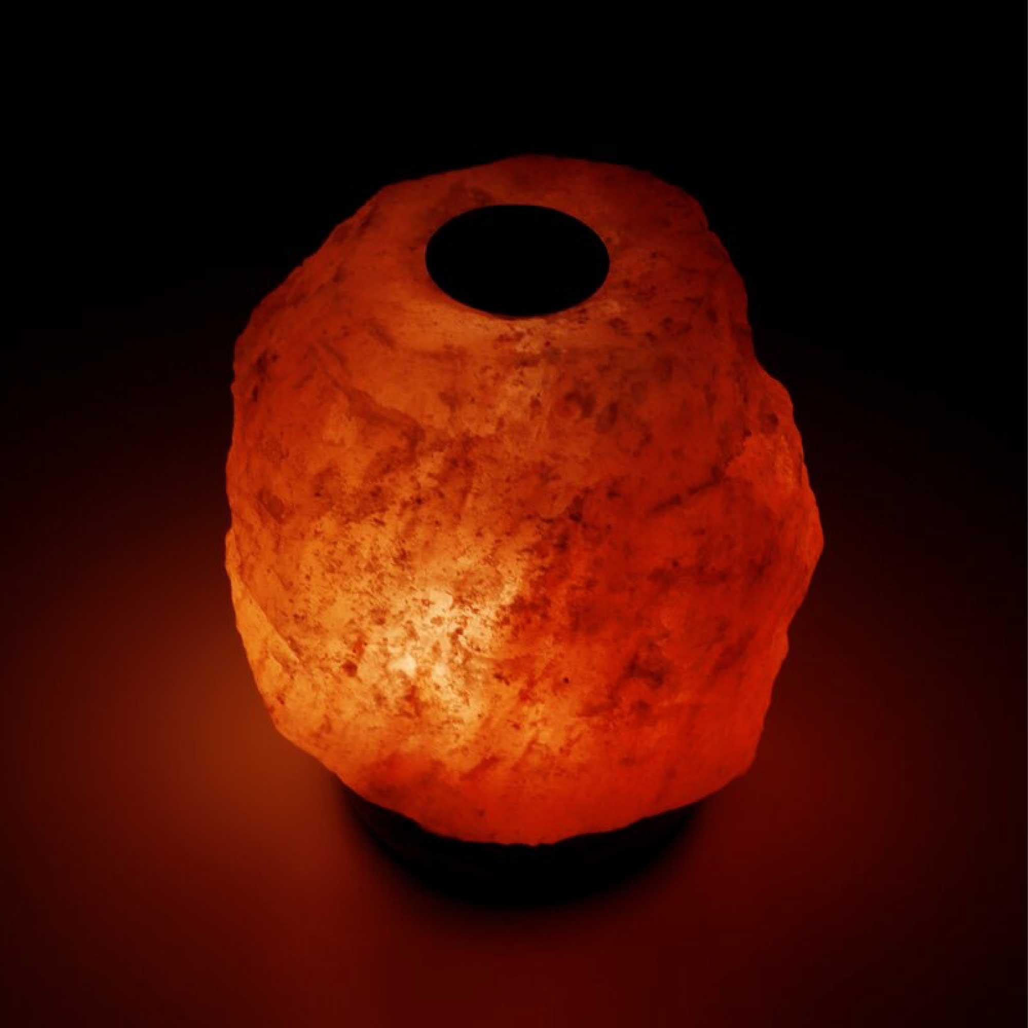 12V 12W 1-2kg Himalayan Pink Salt Diffuser Essential Oil Lamp Aromatherapy On/Off - Harrogates