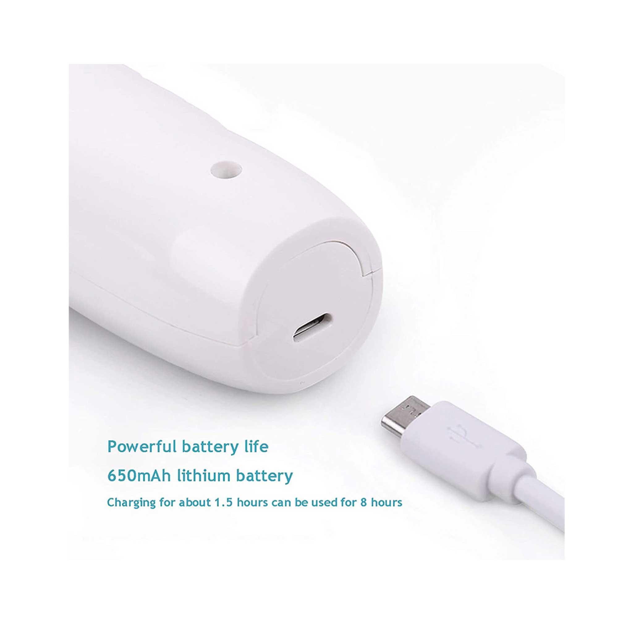 Pet Nail Grinder Dog Cat Electric Trimmer Turbo USB Rechargeable Claw Filer N9 - Harrogates