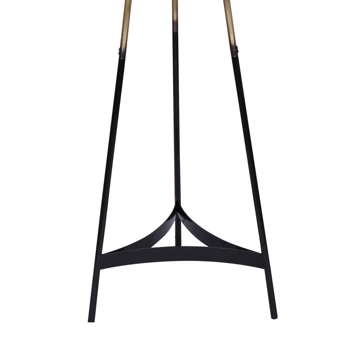 Sarantino Metal Tripod Electric Floor Lamp Gradient Finish - Harrogates