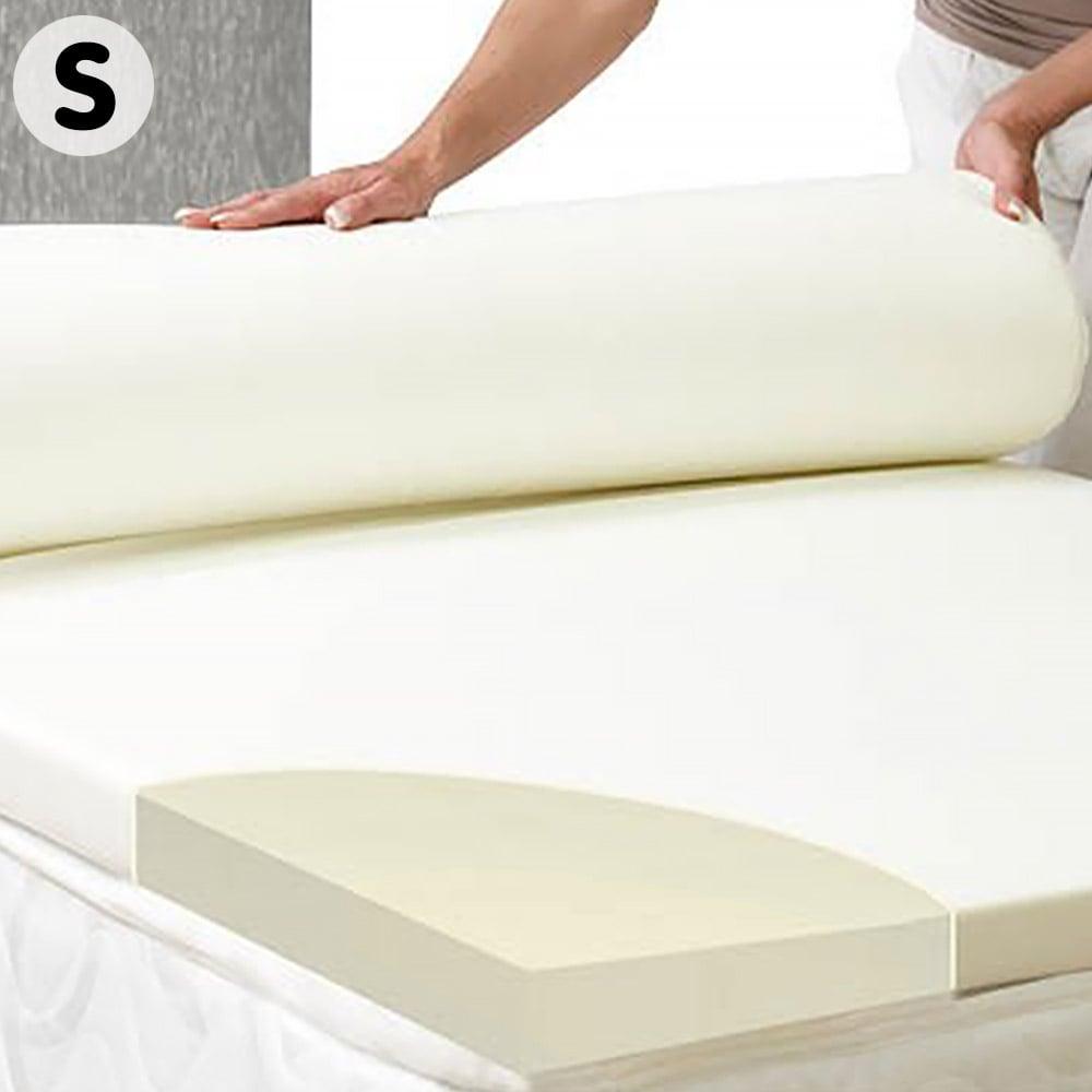 Laura Hill High Density Mattress Foam Topper 7cm- Single Size Bed - Harrogates