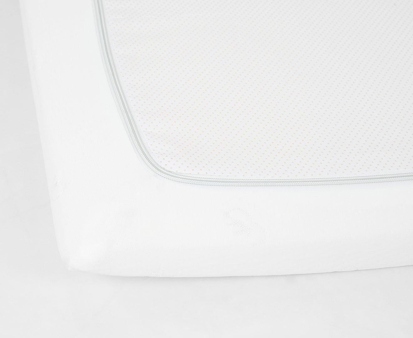 Laura Hill High Density Mattress Foam Topper 7cm- Single Size Bed - Harrogates