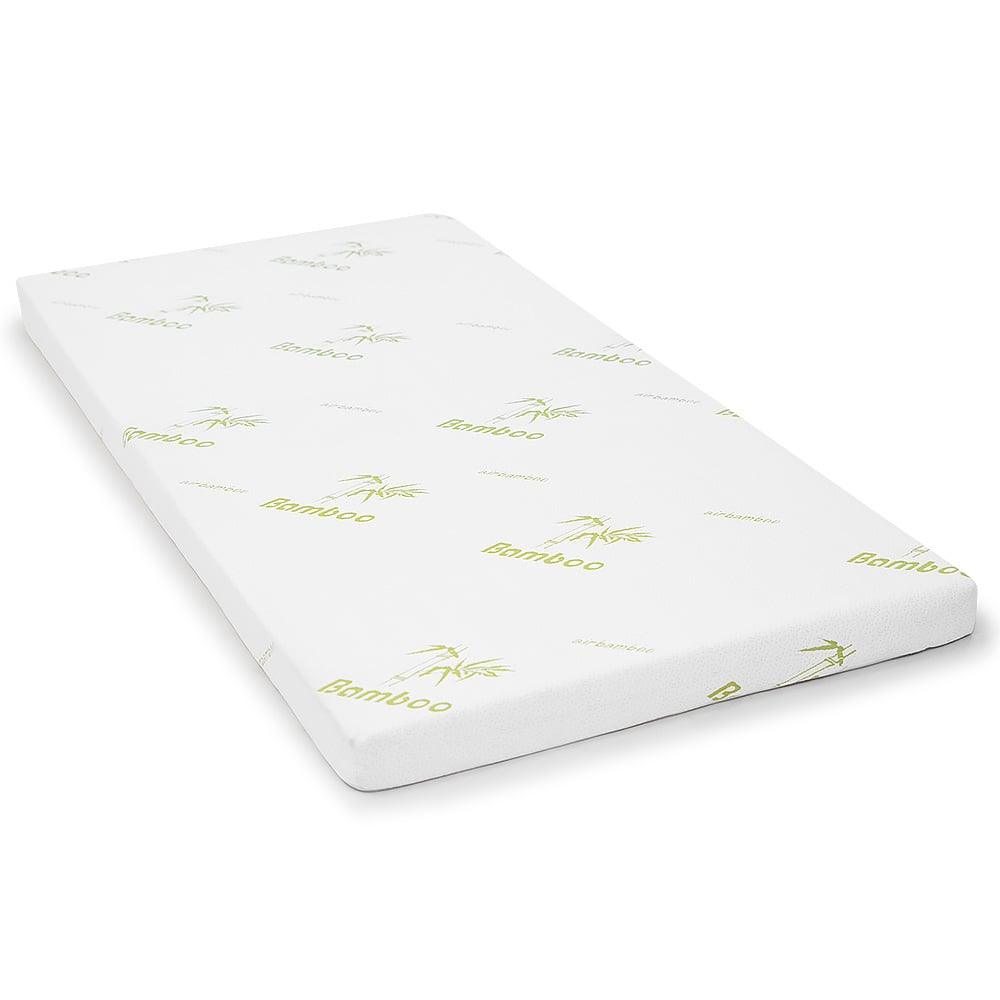 Laura Hill Cool Gel Memory Foam Mattress Topper Bamboo Fabric Cover Double - Harrogates