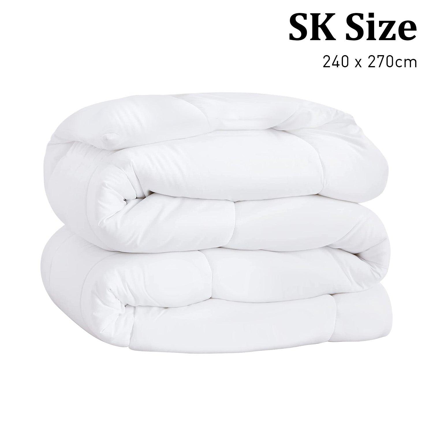 Laura Hill 500GSM Duck Down Feather Quilt Comforter Doona - Super King - Harrogates
