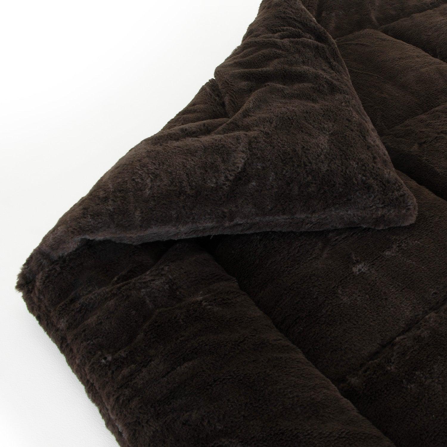 Laura Hill Faux Mink Comforter Quilt Doona Duvet 600GSM - Super King - Harrogates