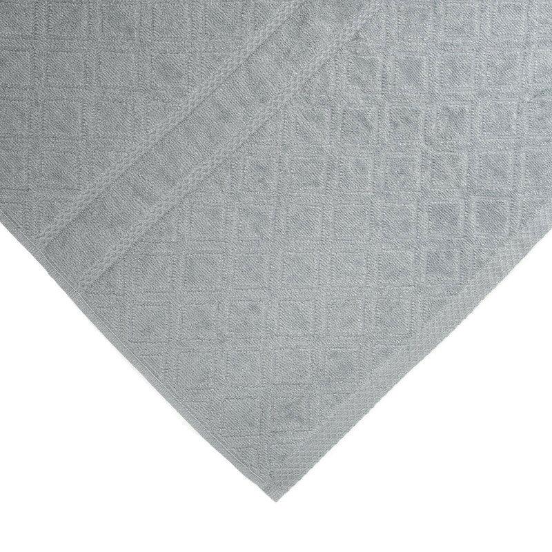 Premium Velour Diamond Design Jacquard Bath Towel (Grey) - Harrogates