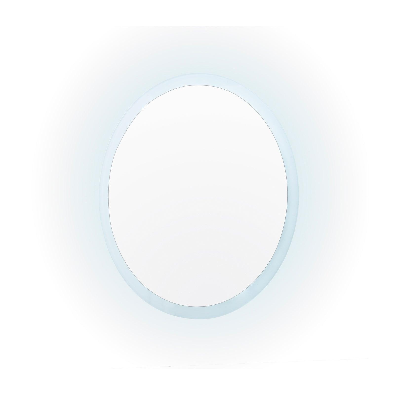 LED Wall Mirror Round Anti-Fog Bathroom 50cm - Harrogates
