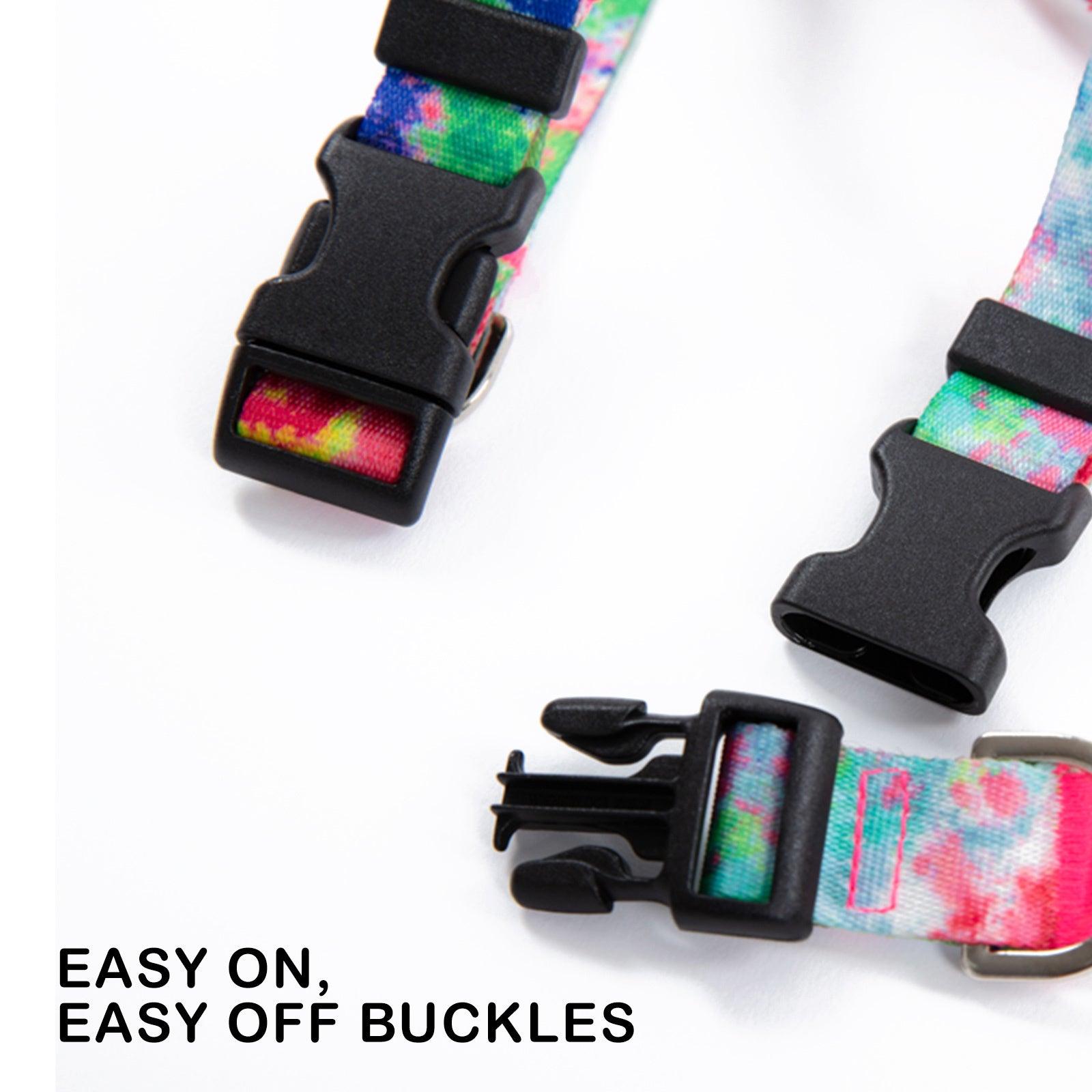 Dog Double-Lined Straps Harness Adjustable M SWEET GREEN - Harrogates