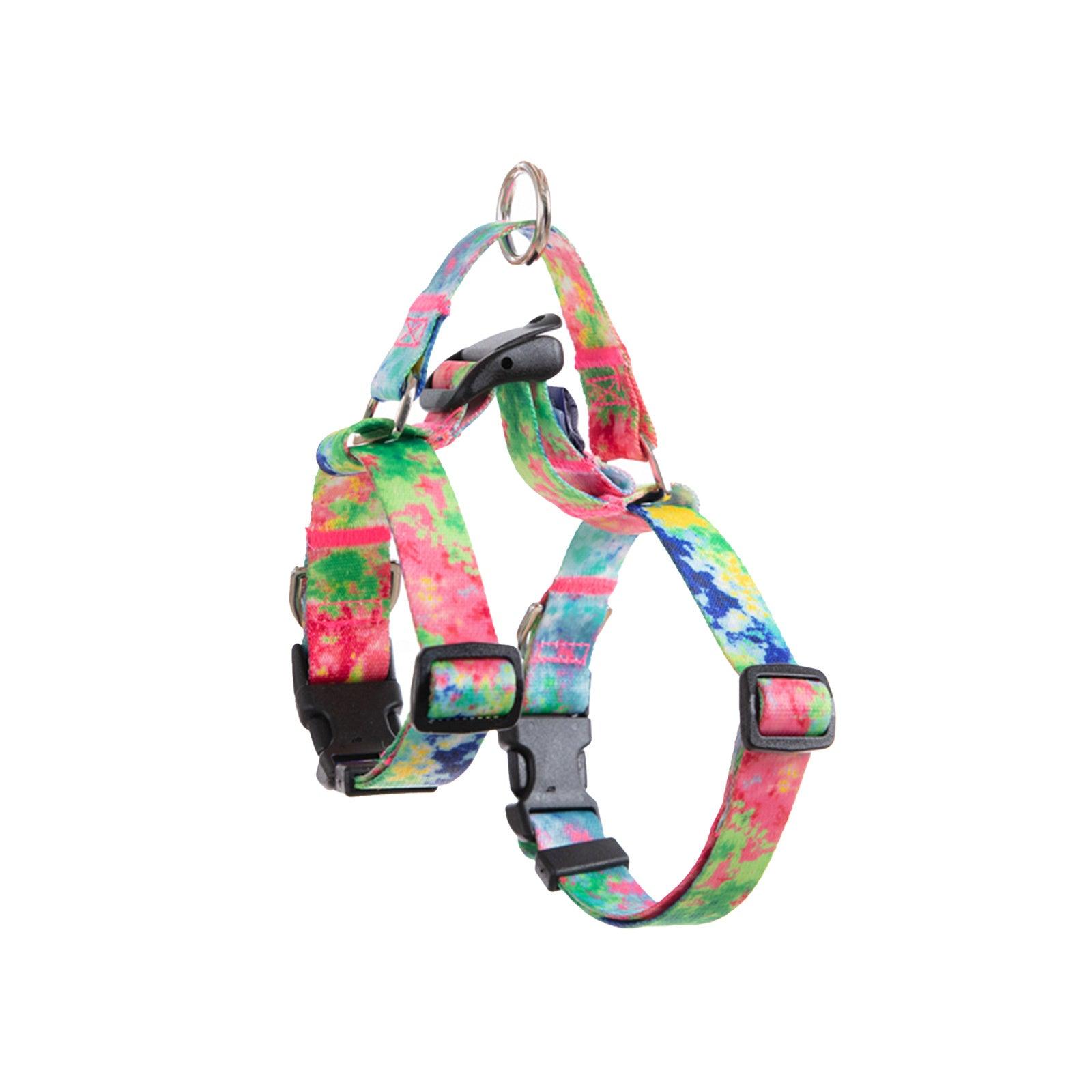 Dog Double-Lined Straps Harness Adjustable S SWEET GREEN - Harrogates