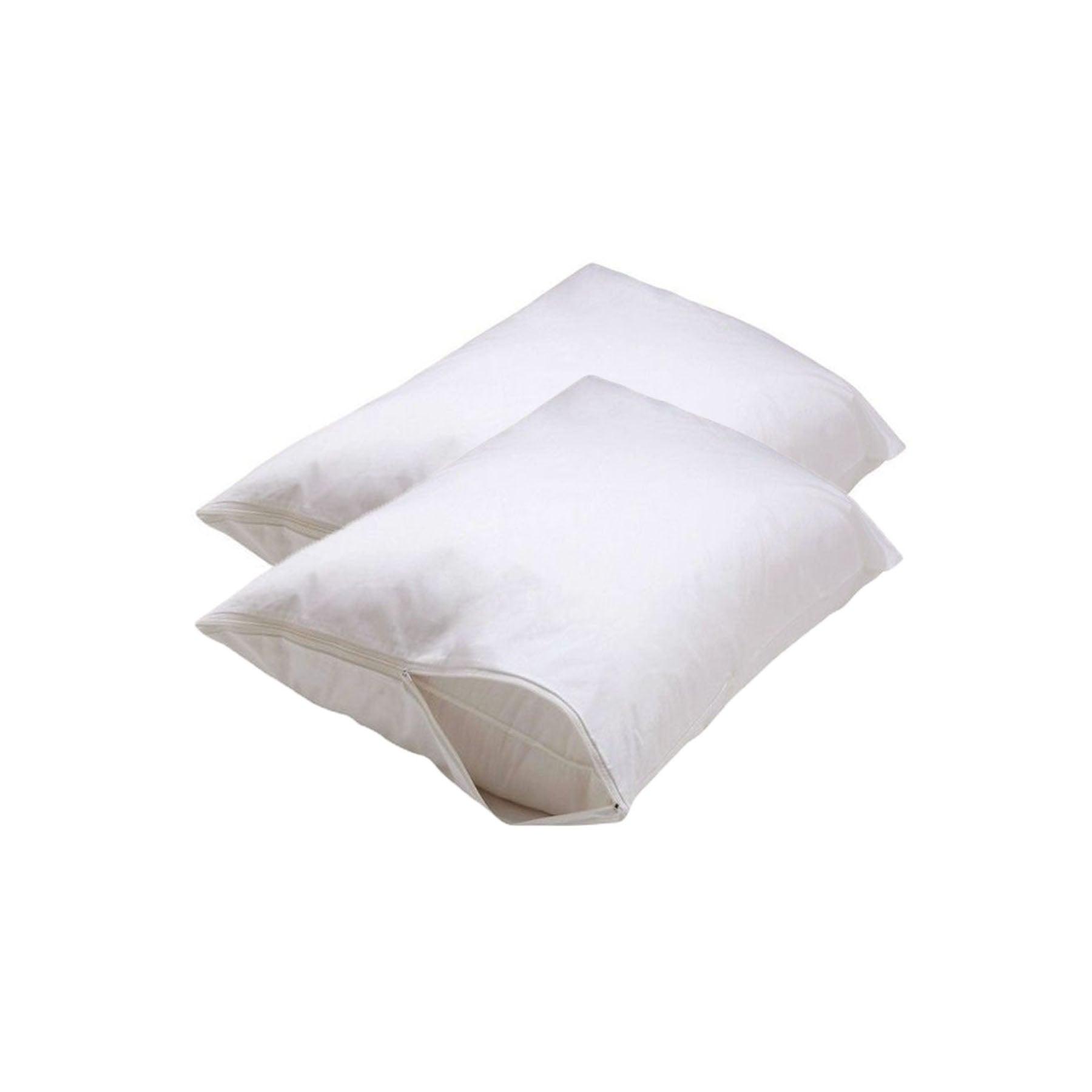 Set of 2 Stain Resistant Pillow Protectors Standard - Harrogates