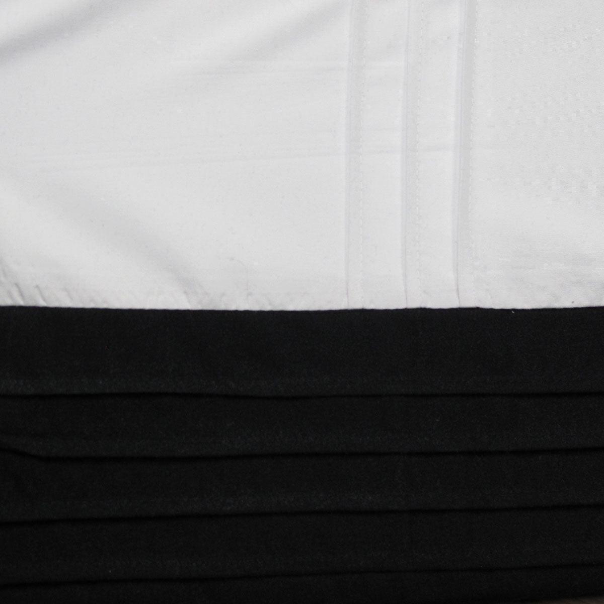 Pintuck Black Quilt Cover Set Single - Harrogates