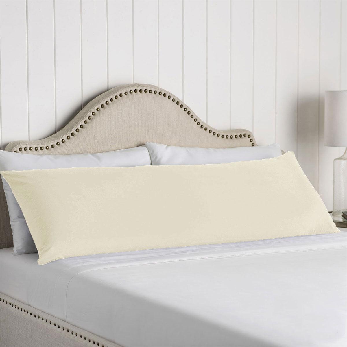 Artex 100% Cotton Body Pillowcase Cream - Harrogates