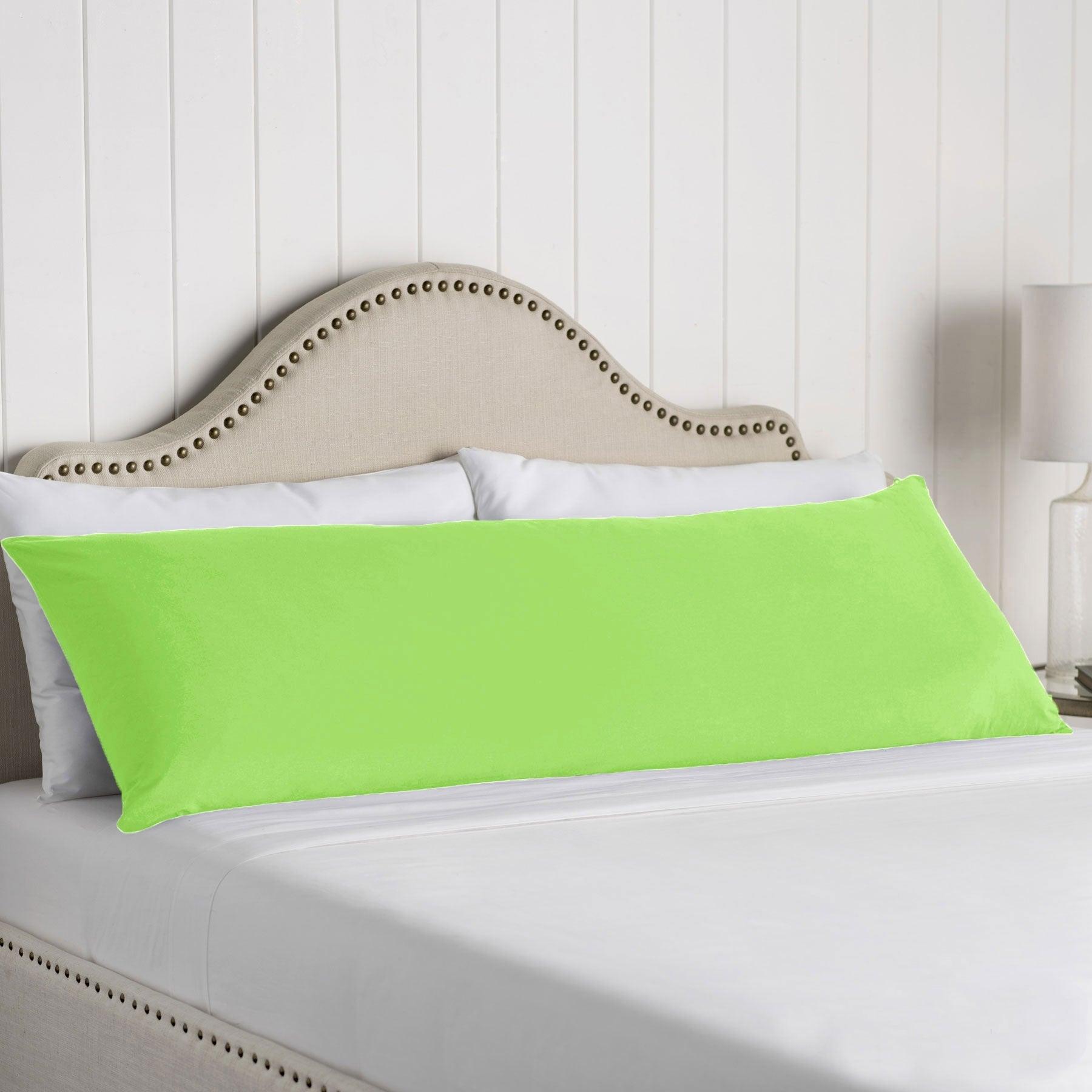 Artex 100% Cotton Body Pillowcase Lime - Harrogates