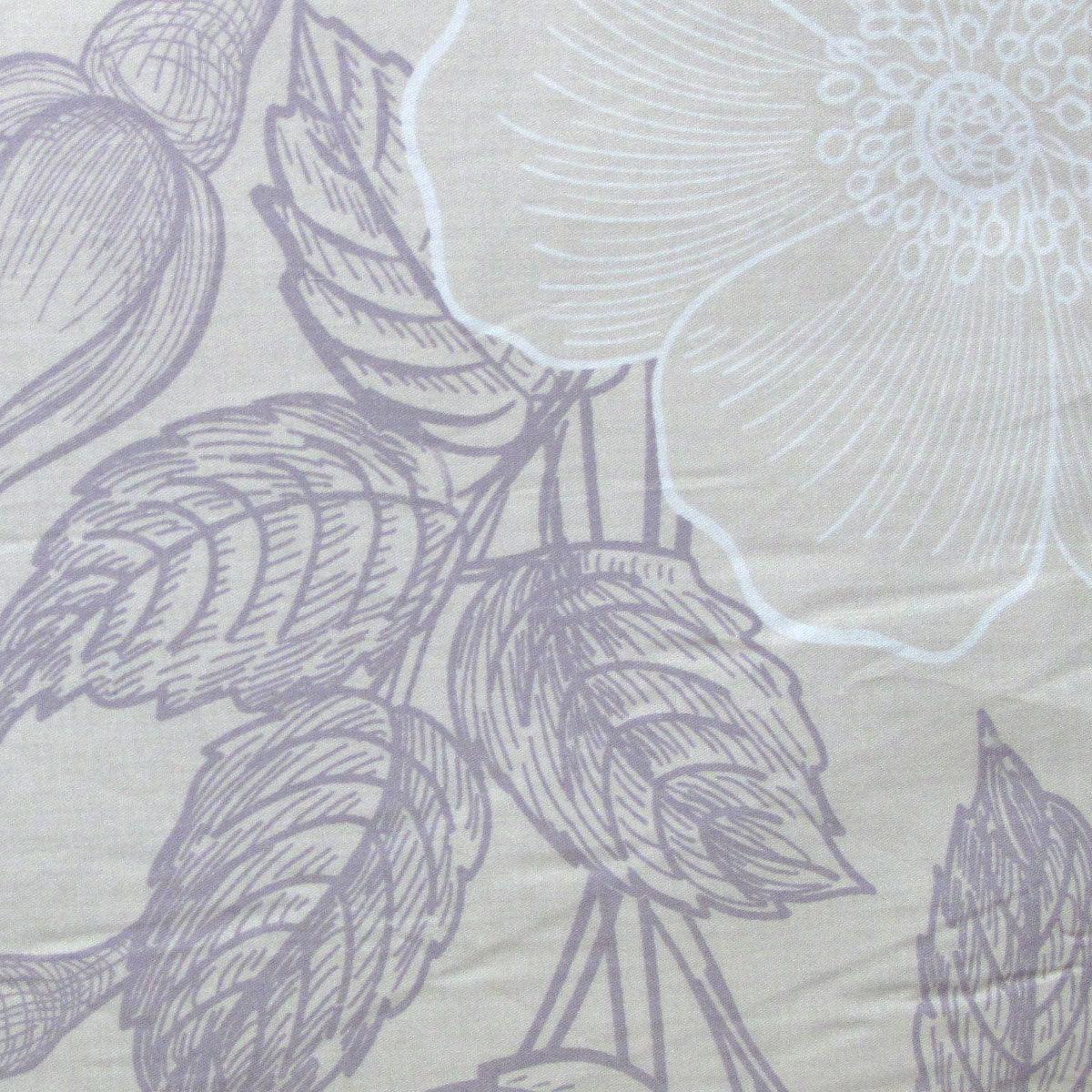 250TC Gilmore Cotton Reversible Quilt Cover Set Queen - Harrogates