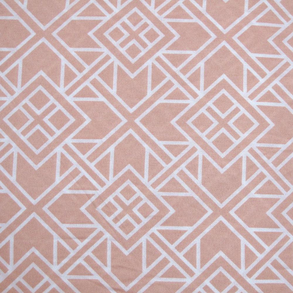 Artex Peach Nzeppel Quilt Cover Set Queen - Harrogates