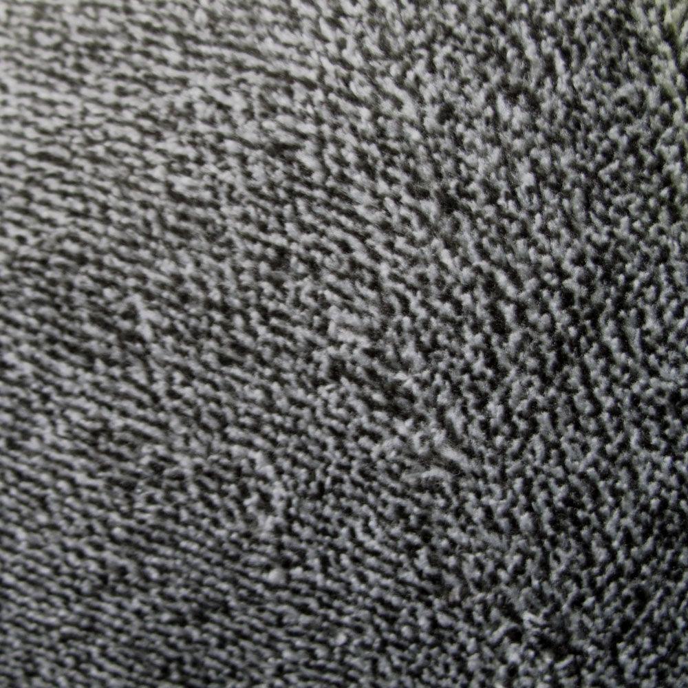 Super Soft Coral Fleece Large Throw Rug Grey - Harrogates