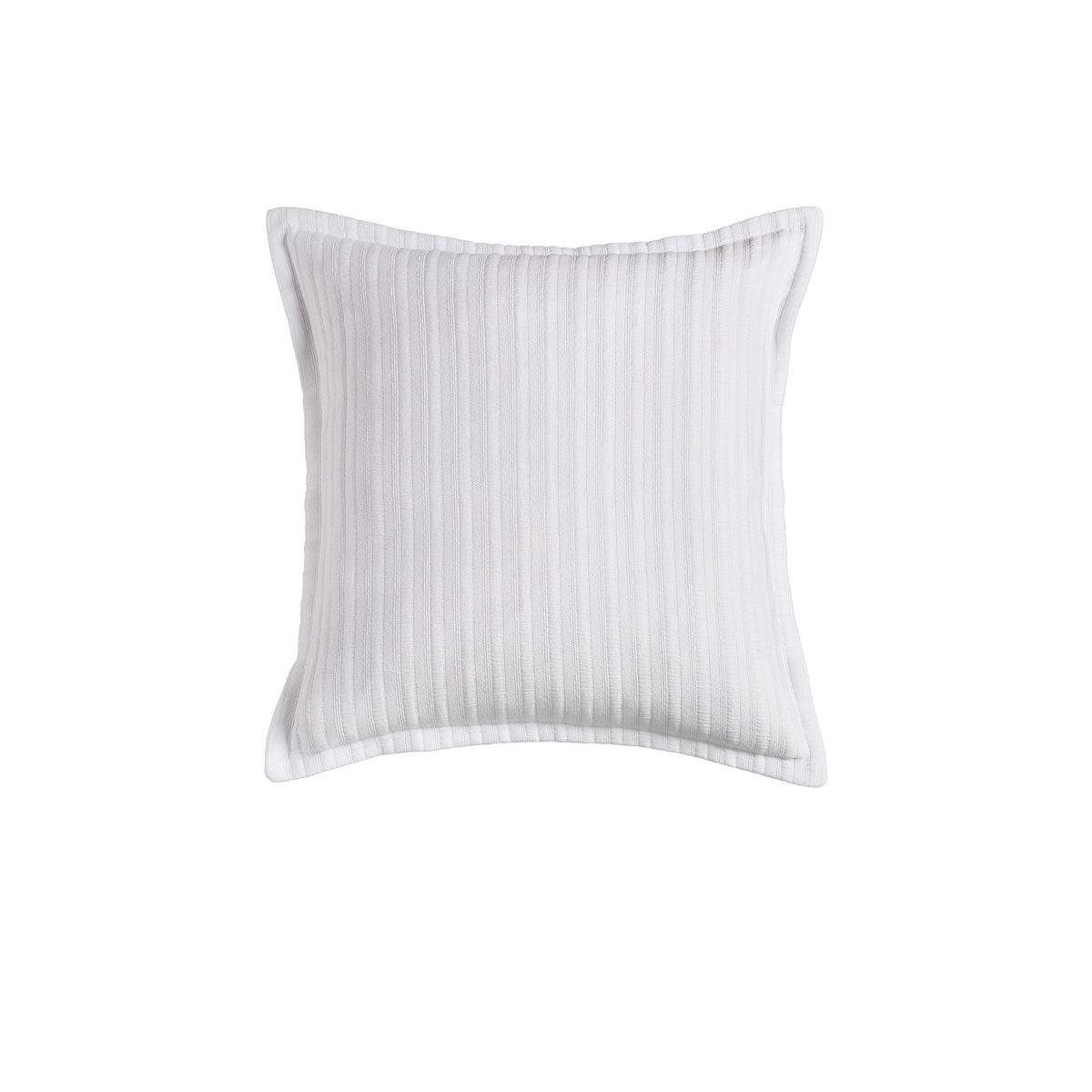 Bianca Evora White Square Filled Cushion - Harrogates
