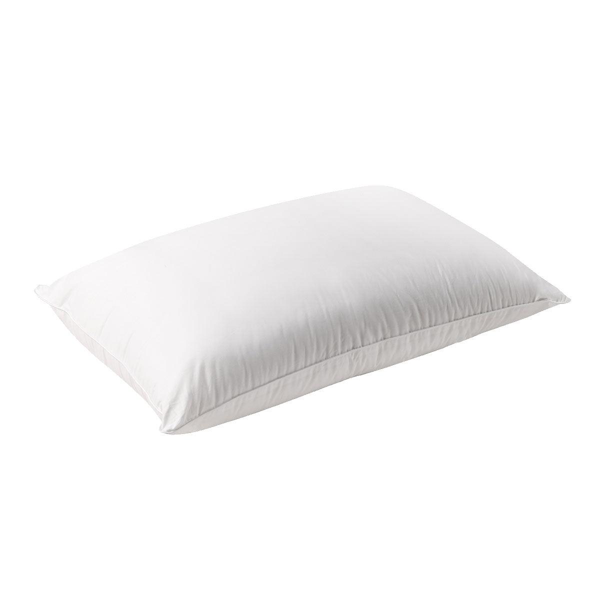 Bianca Natural Sleep White Bamboo Blend Medium Profile Pillow - Harrogates