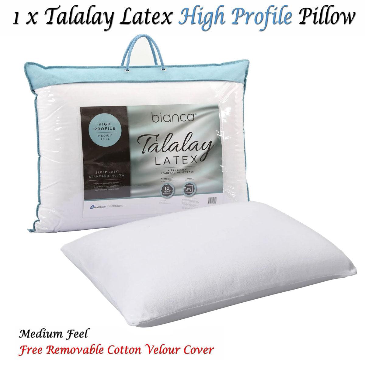 Bianca Talalay Latex High Profile Pillow - Harrogates