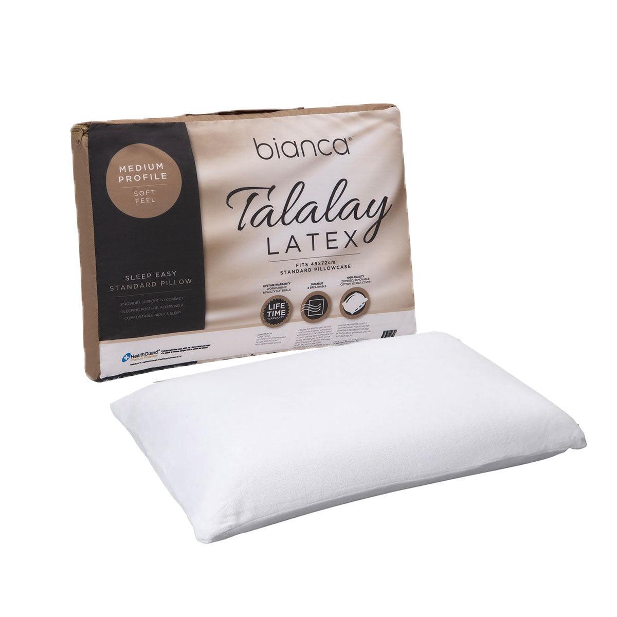 Bianca Talalay Latex Medium Profile Pillow - Harrogates