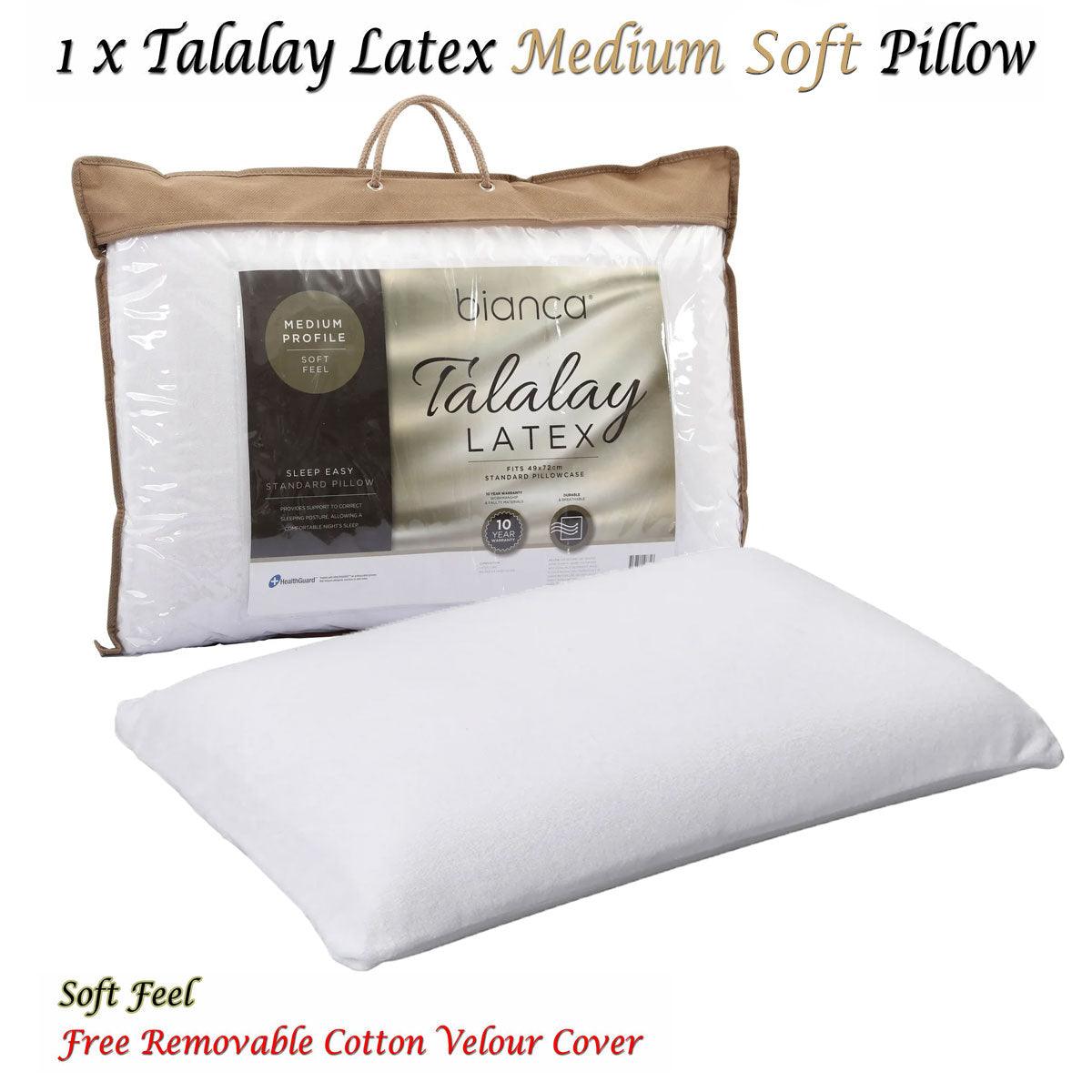 Bianca Talalay Latex Soft Profile Pillow - Harrogates
