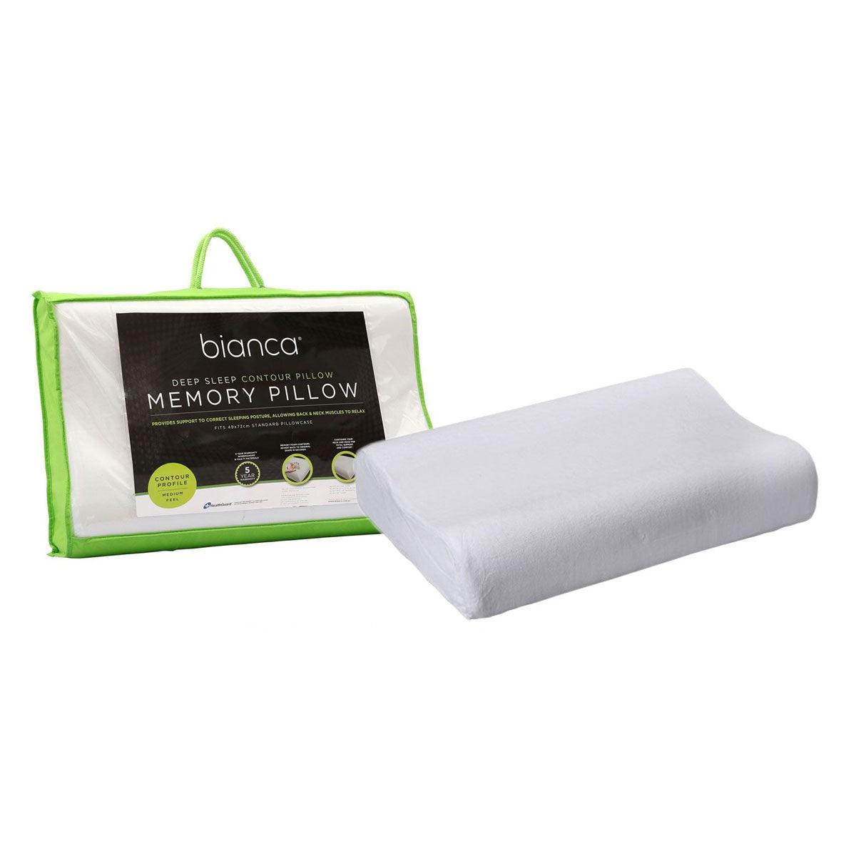 Bianca Memory Foam Contoured Profile Pillow - Harrogates