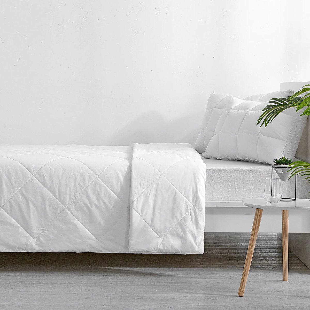 Bianca 250GSM Natural Sleep Bamboo Summer Quilt Single - Harrogates