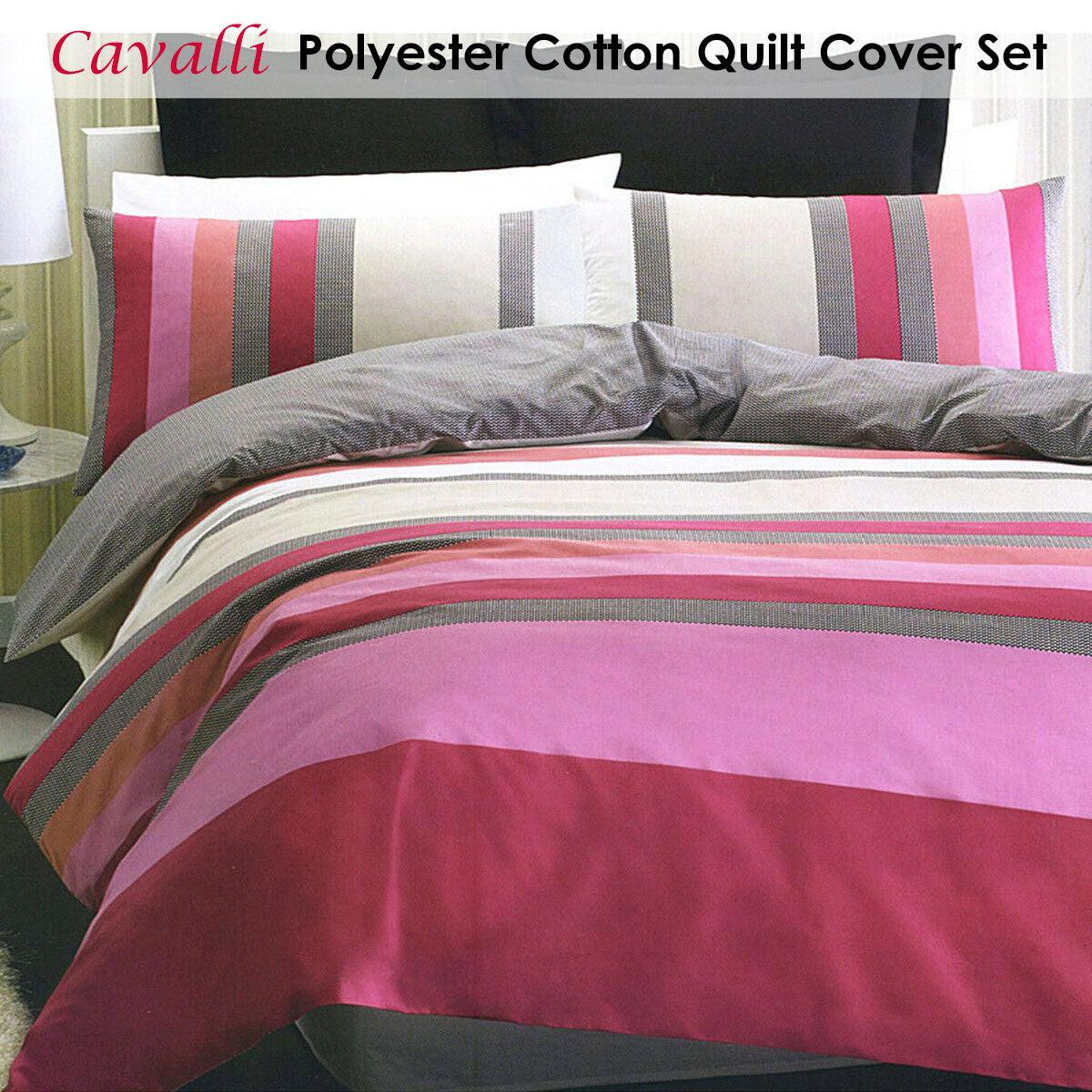 Belmondo Cavalli Polyester Cotton Quilt Cover Set King - Harrogates