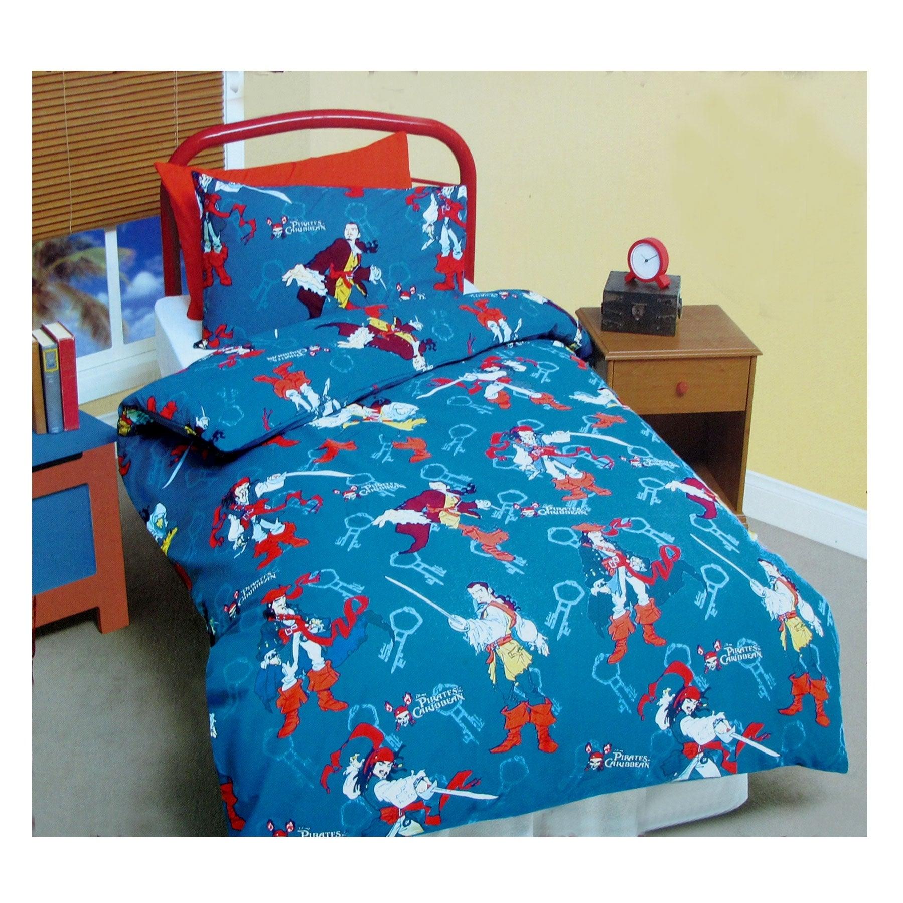 Disney Pirates of the Caribbean Quilt Cover Set Single - Harrogates