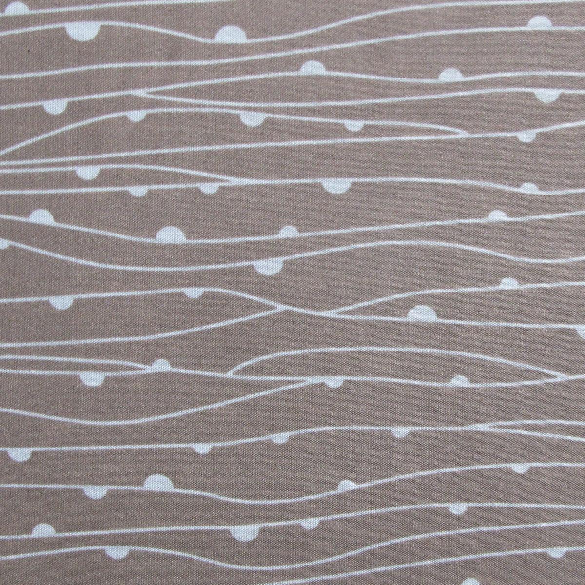 Weaves Coffee Easy Care Quilt Cover Set Double - Harrogates