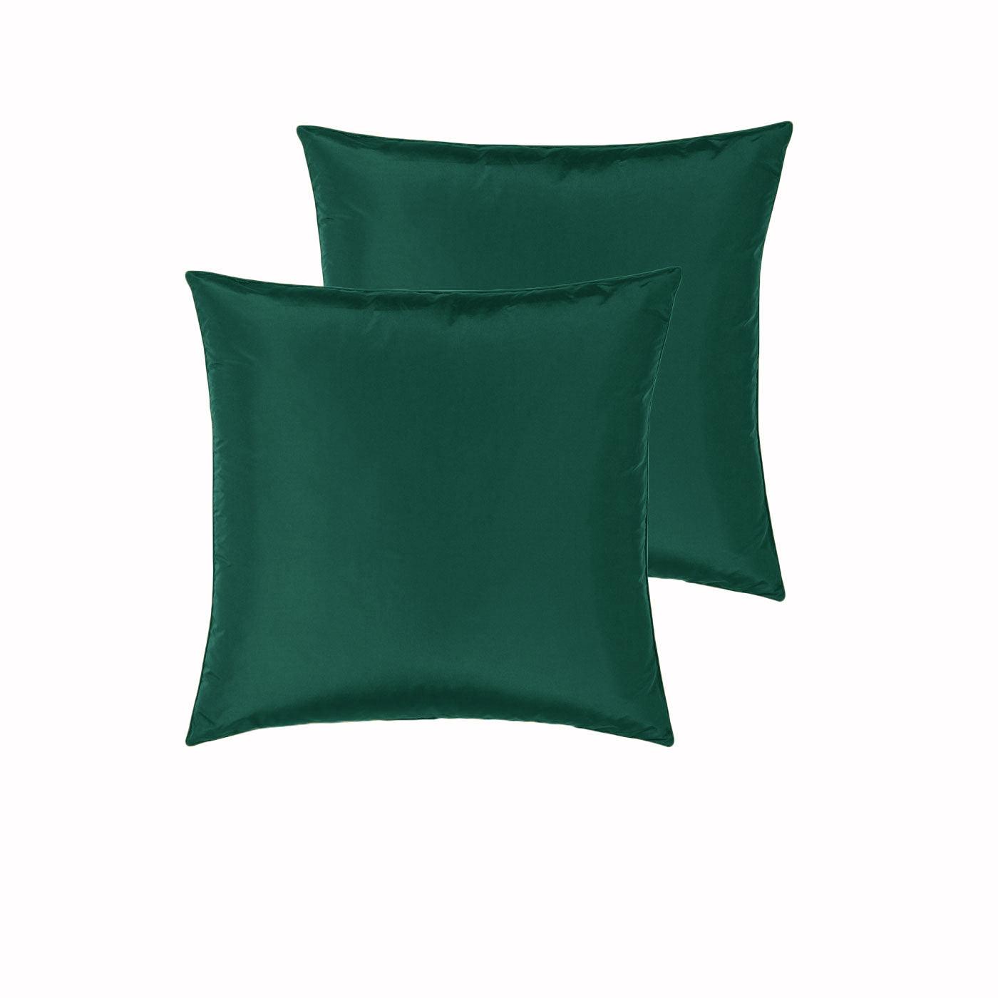 PepperMIll Satin European Pillowcases ( Pair ) FOREST - Harrogates
