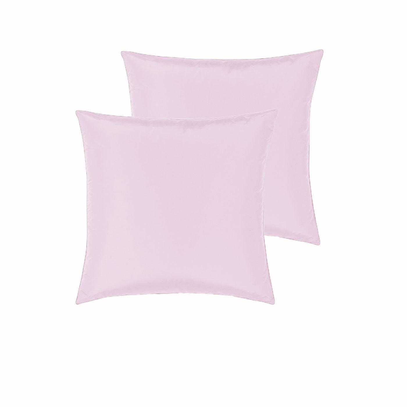 PepperMIll Satin European Pillowcases ( Pair ) PINK - Harrogates