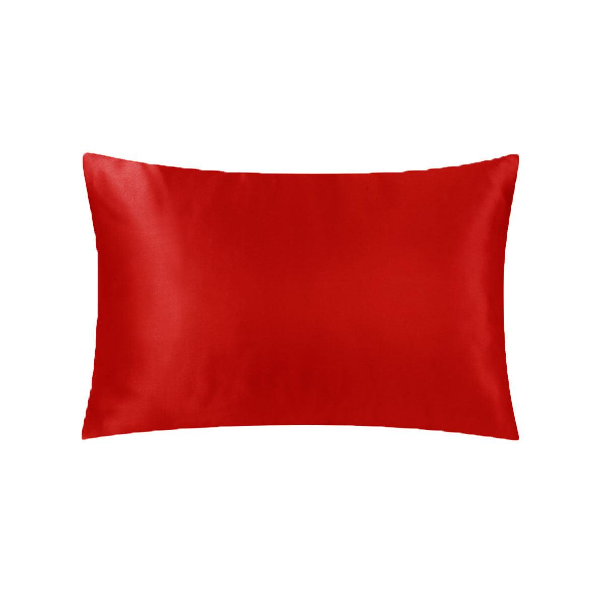 Satin Standard Pillowcase Red - Harrogates