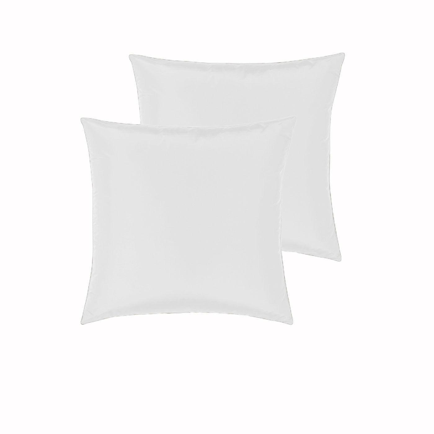 PepperMIll Satin European Pillowcases ( Pair ) WHITE - Harrogates