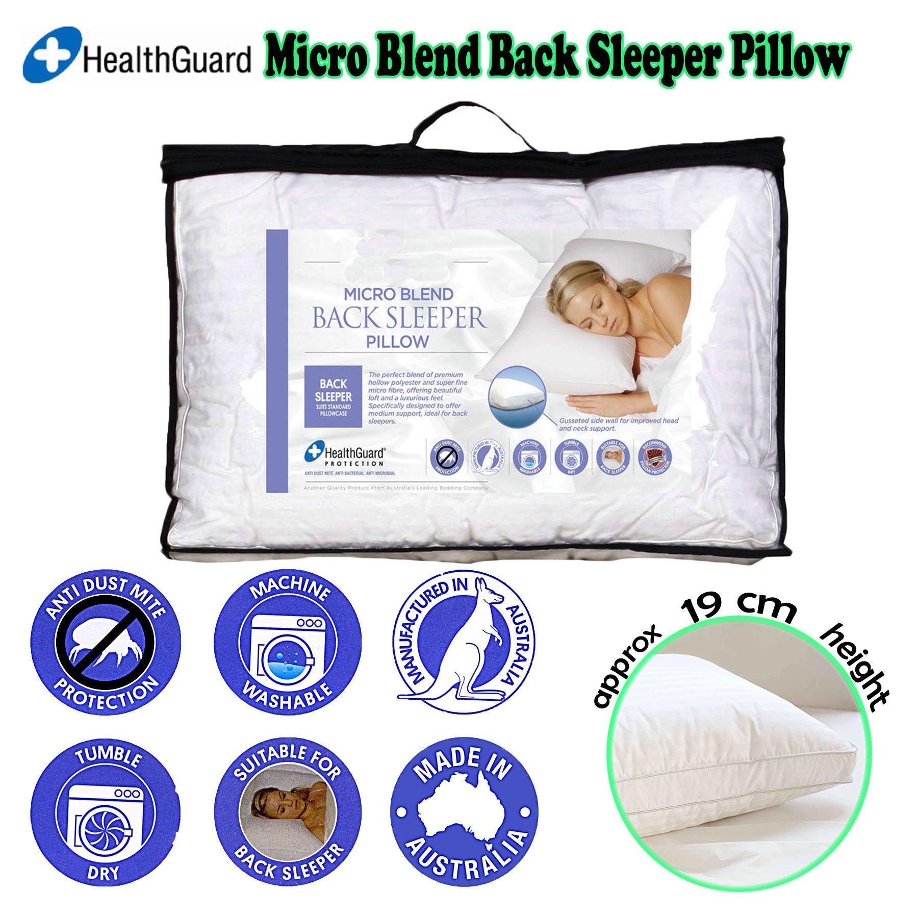 Easyrest Micro Blend Back Sleeper Pillow - Harrogates