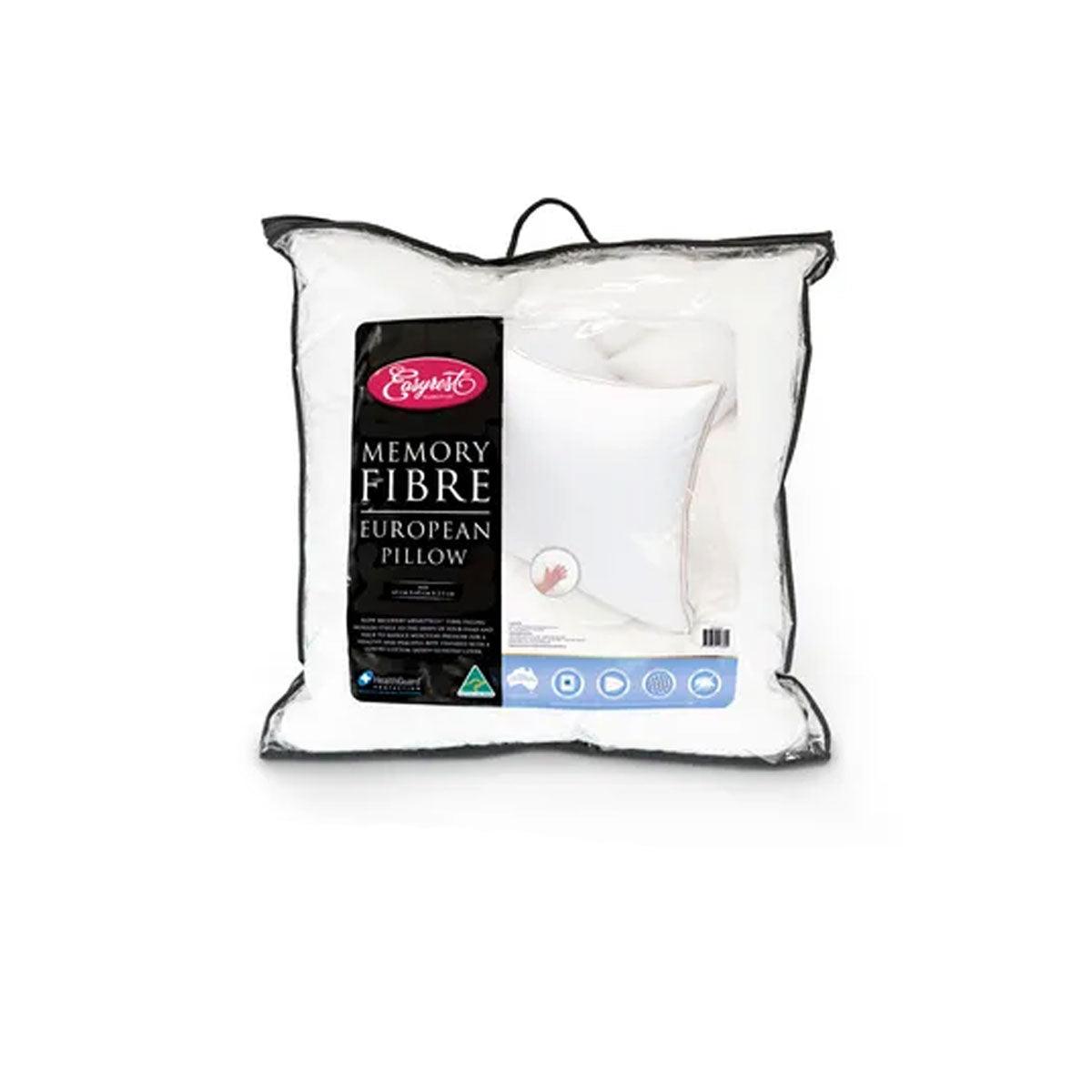 Easyrest Memory Fibre European Pillow 65 x 65 cm - Harrogates