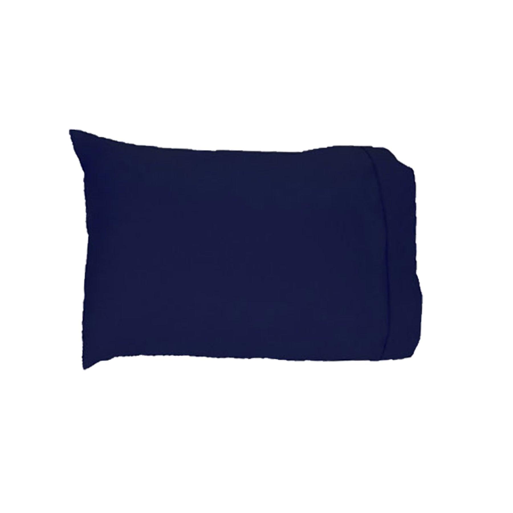 Easyrest 250tc Cotton Standard Pillowcase Navy - Harrogates