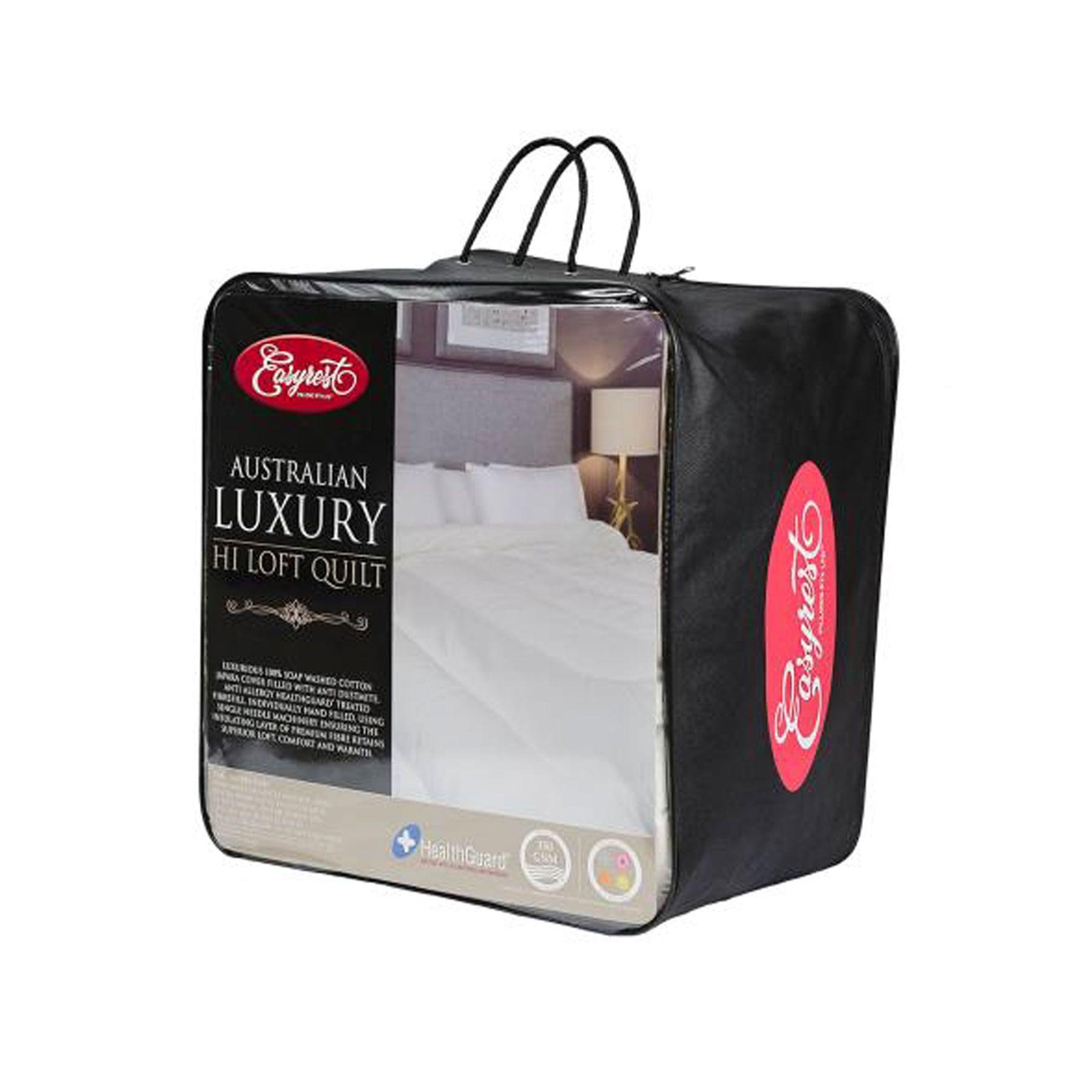 Easyrest 350GSM Luxury Hi Loft Quilt SINGLE - Harrogates