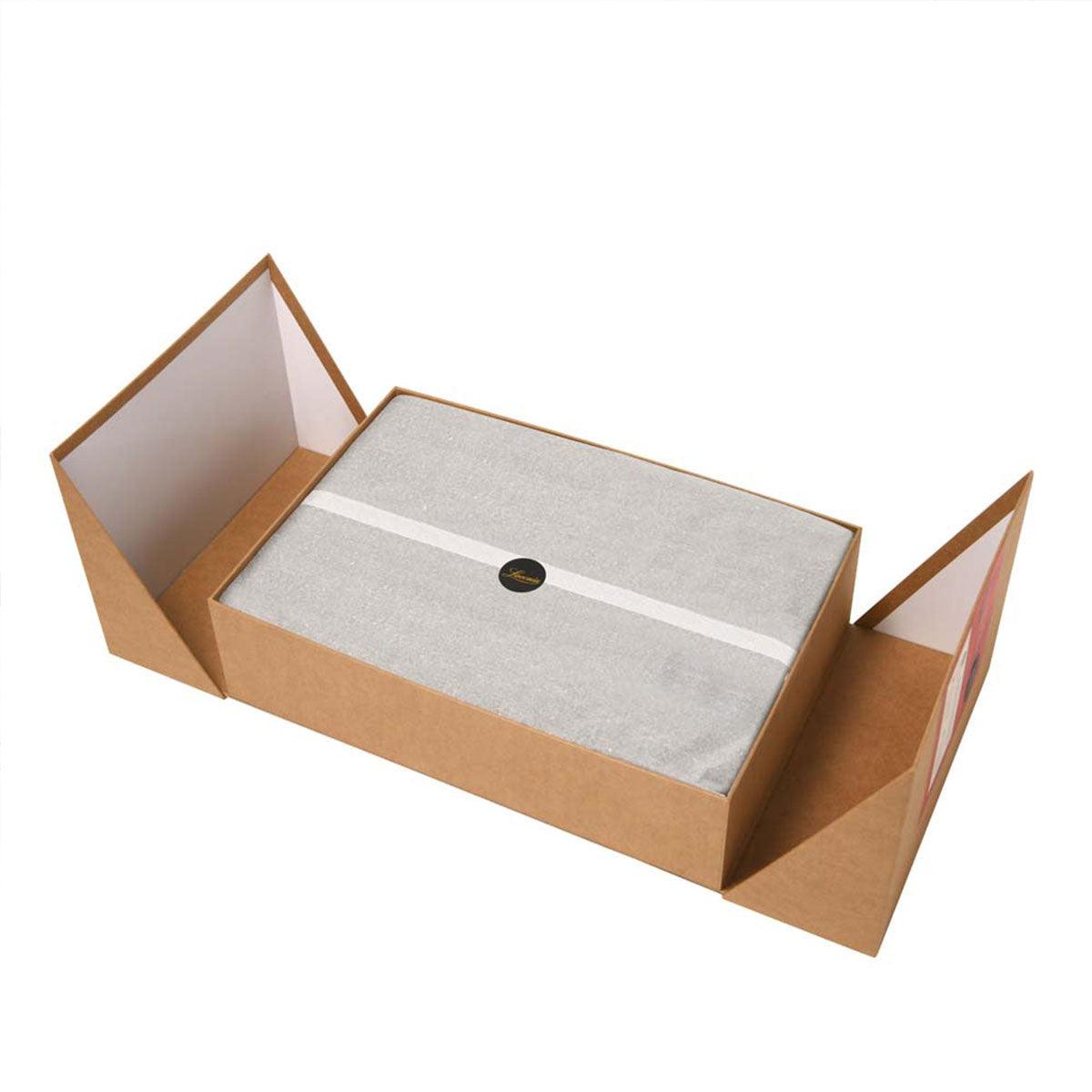 Laconia 400GSM Premium Australian Pure Wool Blanket Natural Single - Harrogates