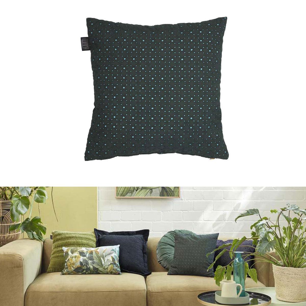 Bedding House Chelsy Green Square Filled Cushion 40cm x 40cm - Harrogates
