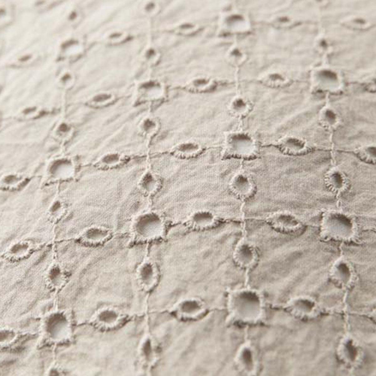 Bedding House Chelsy Sand Square Filled Cushion 40cm x 40cm - Harrogates