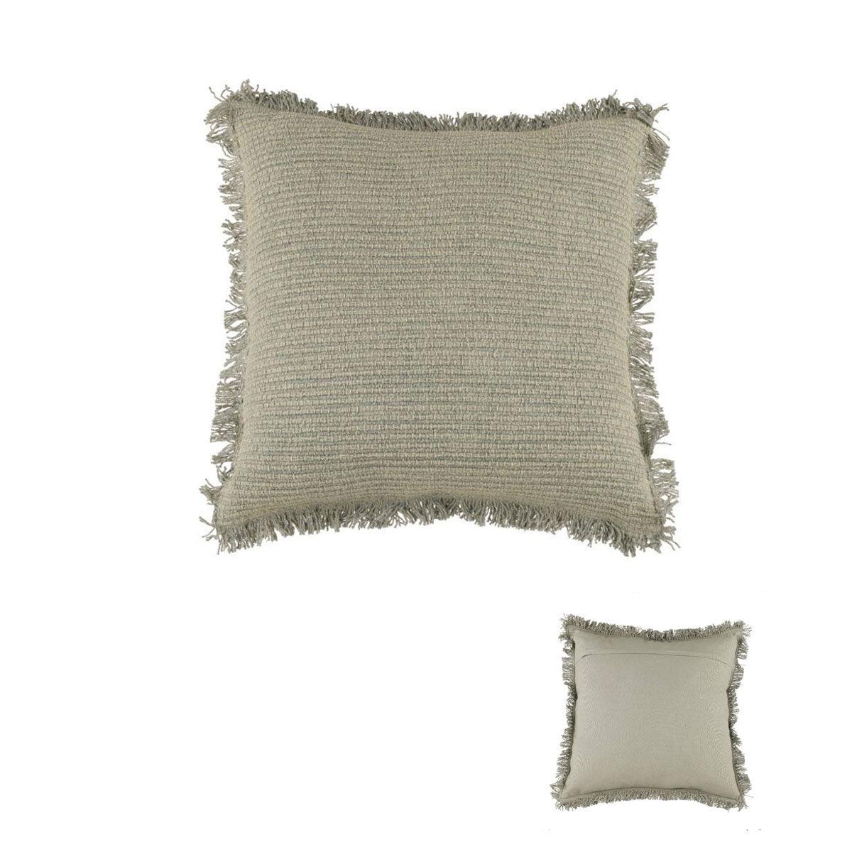 Accessorize Nova Sage Square Filled Cushion 45cm x 45cm - Harrogates