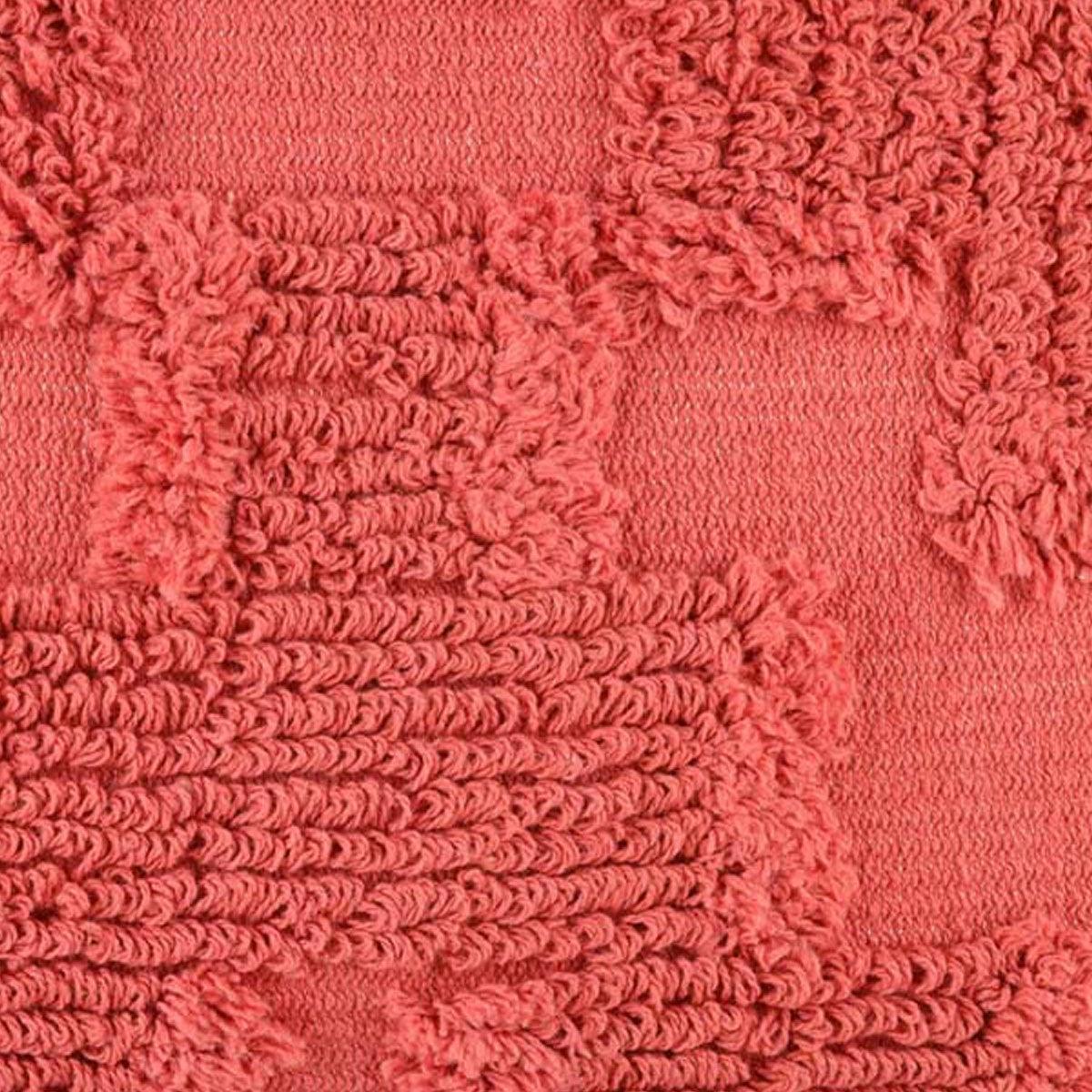 Accessorize Roseto Red Square Filled Cushion 45cm x 45cm - Harrogates