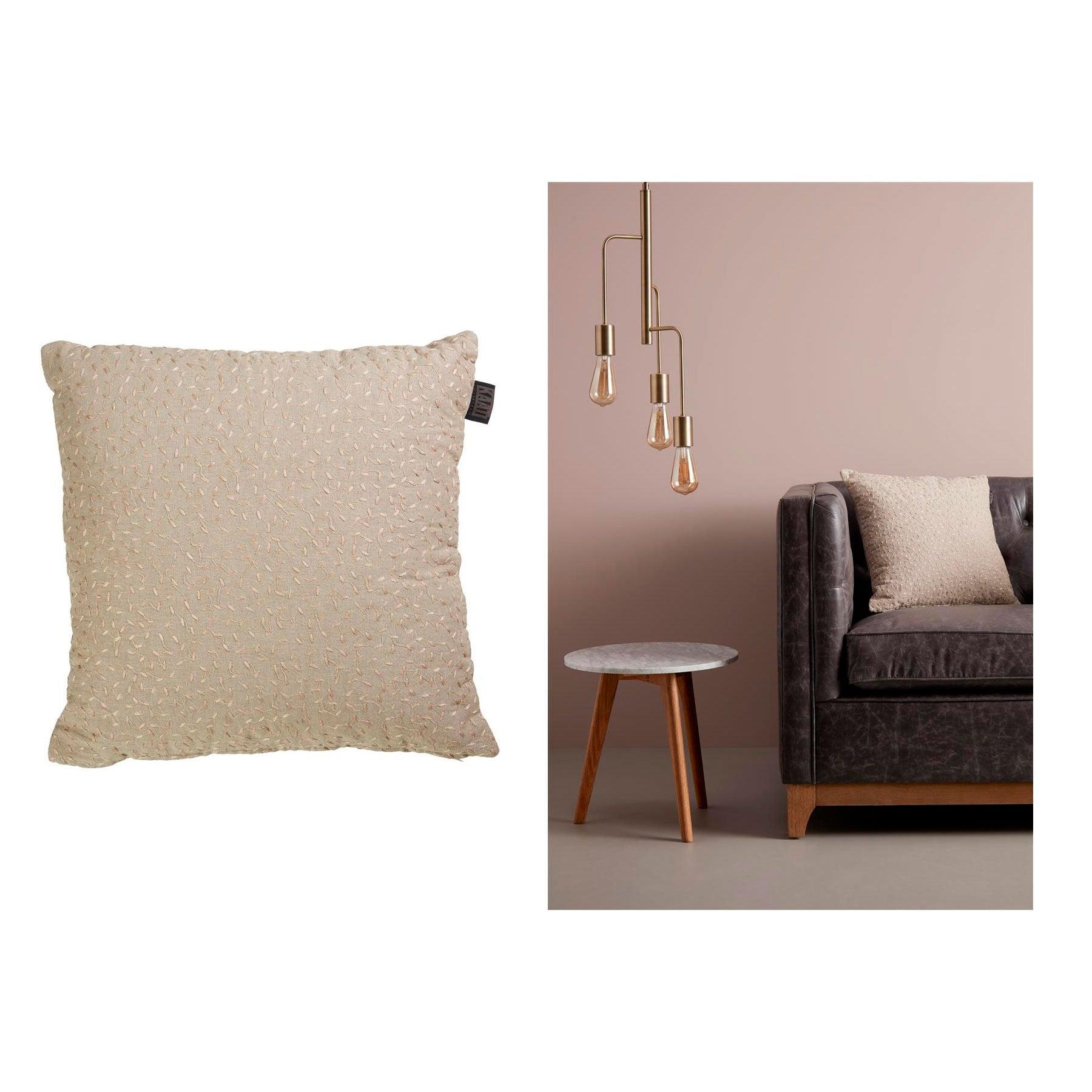 Bedding House Simba Gold Quality Design Filled Cotton Cushion 43 x 43 cm - Harrogates