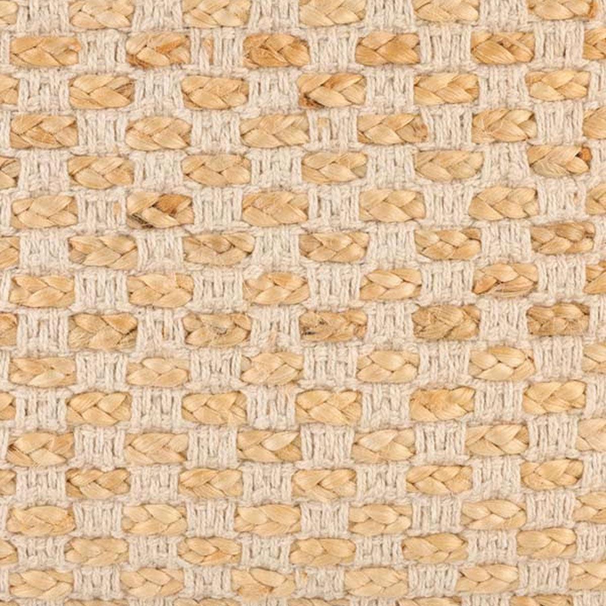 Accessorize Tami Cotton/Jute Square Filled Cushion 45cm x 45cm - Harrogates