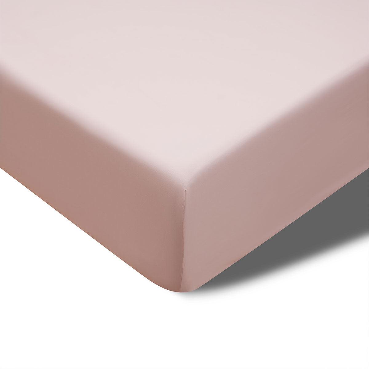 Accessorize 400TC Blush Bamboo Cotton Fitted Sheet 40cm Wall King - Harrogates