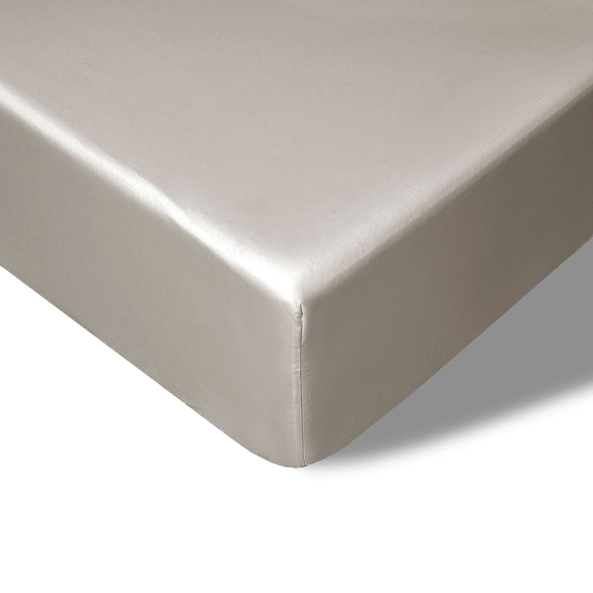 Accessorize 400TC Stone Bamboo Cotton Fitted Sheet 40cm Wall Queen - Harrogates