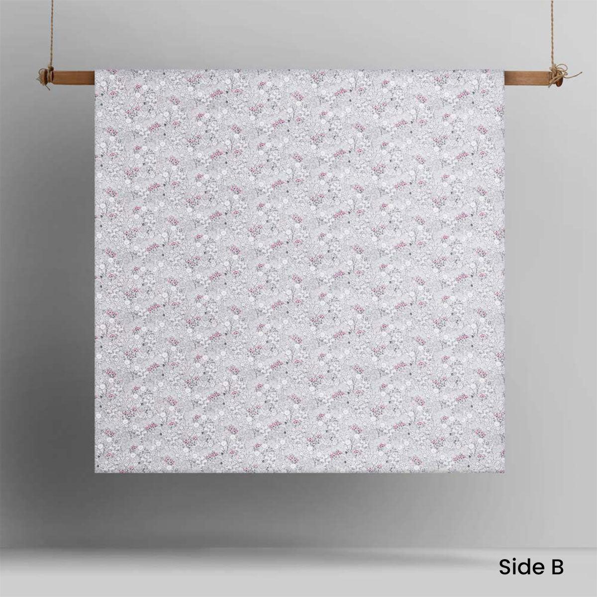 Accessorize Amara Washed Cotton Printed Reversible Quilt Cover Set King - Harrogates