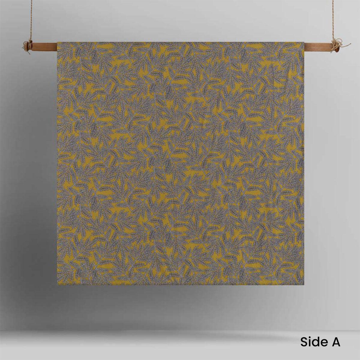 Accessorize Clove Washed Cotton Printed Reversible Quilt Cover Set Queen - Harrogates