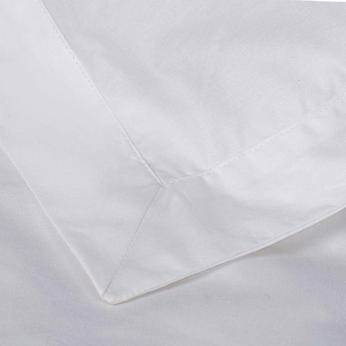 Accessorize White Tailored Hotel Deluxe Cotton Quilt Cover Set King - Harrogates