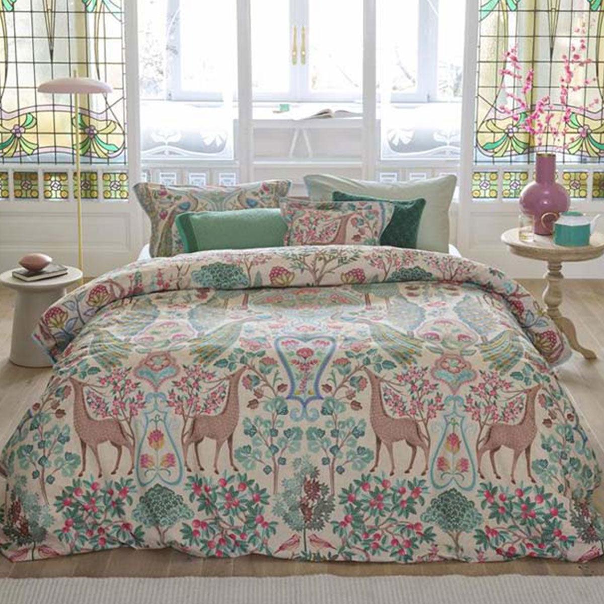 PIP Studio Pavoni Off White Cotton Quilt Cover Set Queen - Harrogates